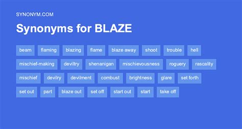 blaze traduction|synonym for blase.